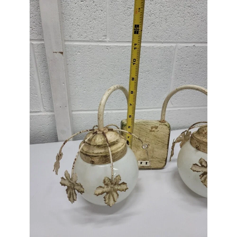 Vintage 1950's - 1960's Lightcraft of California  Vanity Sconce